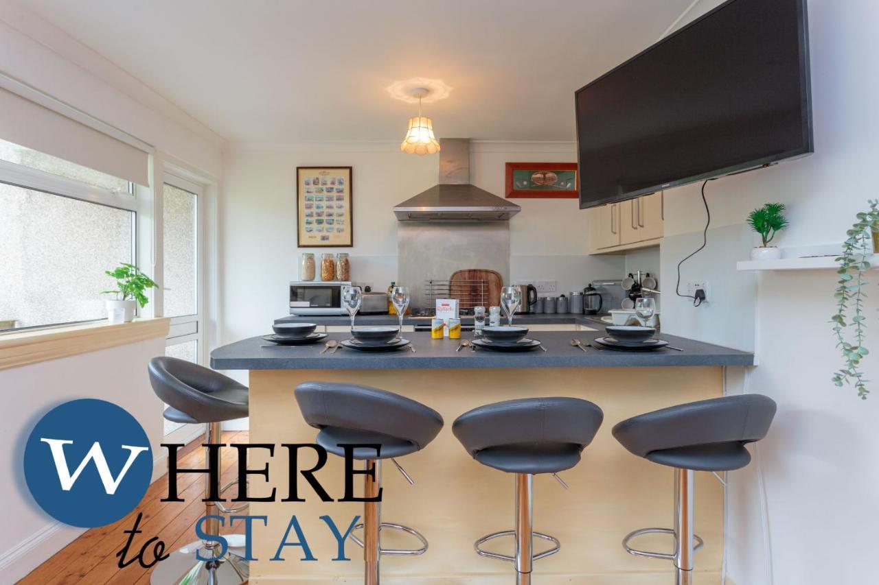 Lovely Apartment By The Hillwood Park-Free Parking Edinburgh Dış mekan fotoğraf