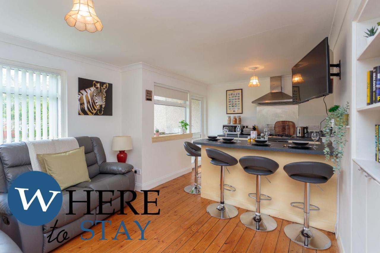 Lovely Apartment By The Hillwood Park-Free Parking Edinburgh Dış mekan fotoğraf